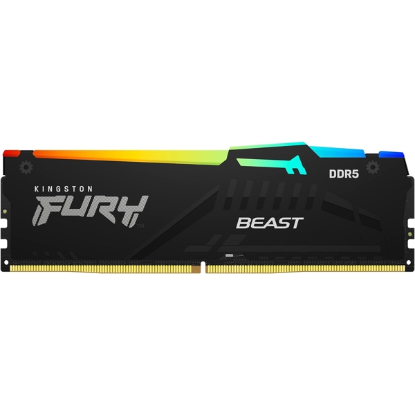 ოპერატიული მეხსიერება Kingston KF568C34BBAK2-32 Fury Beast, RAM 32GB, DDR5 DIMM, 6800Mhz