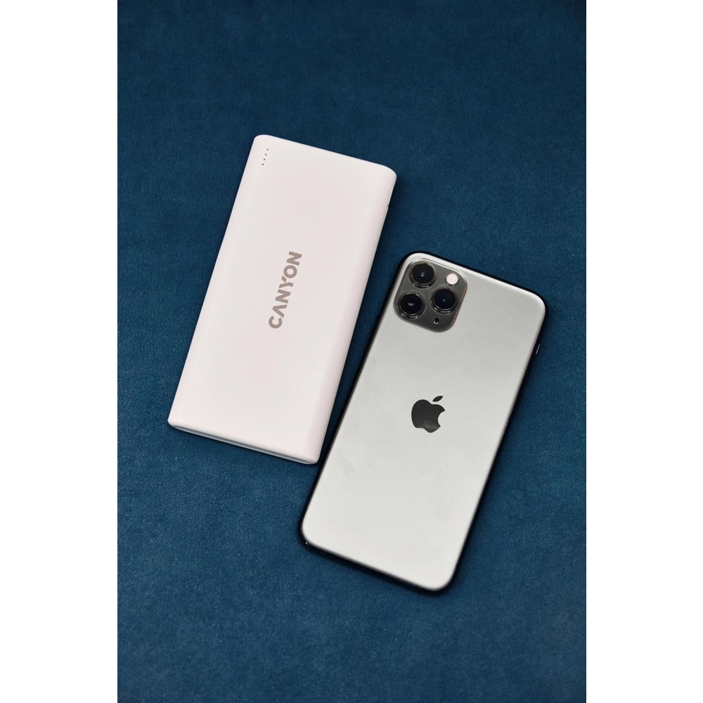 Canyon CNE-CPB1006W, 10000 mAh, Micro USB, USB type-C, Usb, Power Bank, White