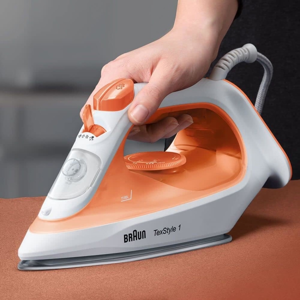 ორთქლის უთო Braun SI1009OR, 1900W, 220ML, Steam Iron, Orange