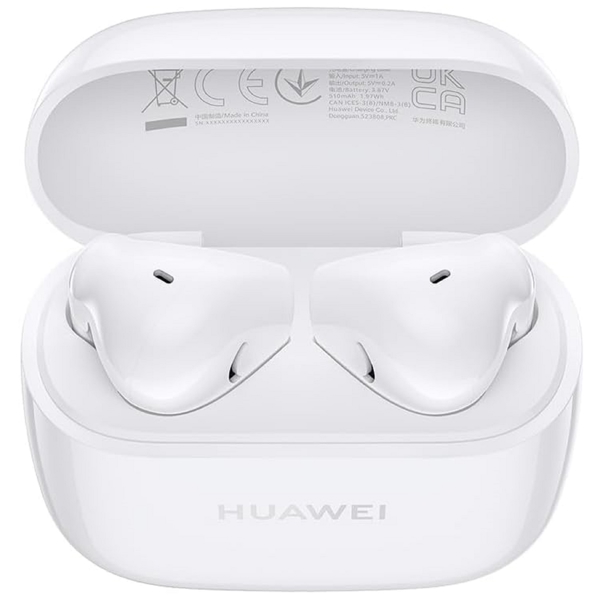 ყურსასმენი Huawei 55036940 FreeBuds SE2, Earbuds, Wireless, Bluetooth, IP54, Ceramic White