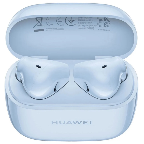 ყურსასმენი Huawei 55037014 FreeBuds SE2, Earbuds, Wireless, Bluetooth, IP54, Isle Blue