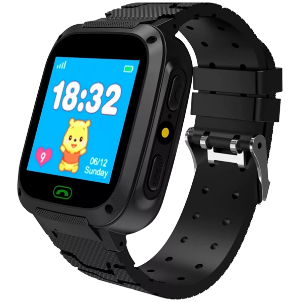 საბავშვო სმარტ საათი Canyon CNE-KW32BB, 1.44", Smart Watch, Black