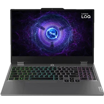 ნოუთბუქი Lenovo 83GS005DRK LOQ 15IAX9, 15.6", i5-12450HX, 16GB, 512GB SSD, RTX4050 6GB, Grey