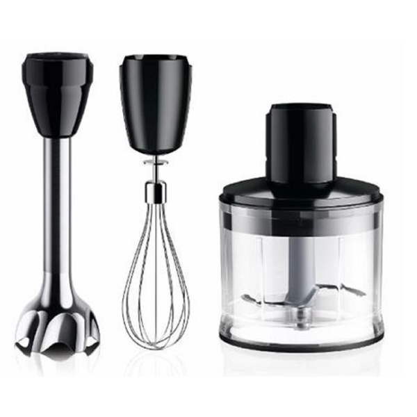 ხელის ბლენდერი Braun MQ55236MBK, 1000W, 700ML, Blender, Black/Silver