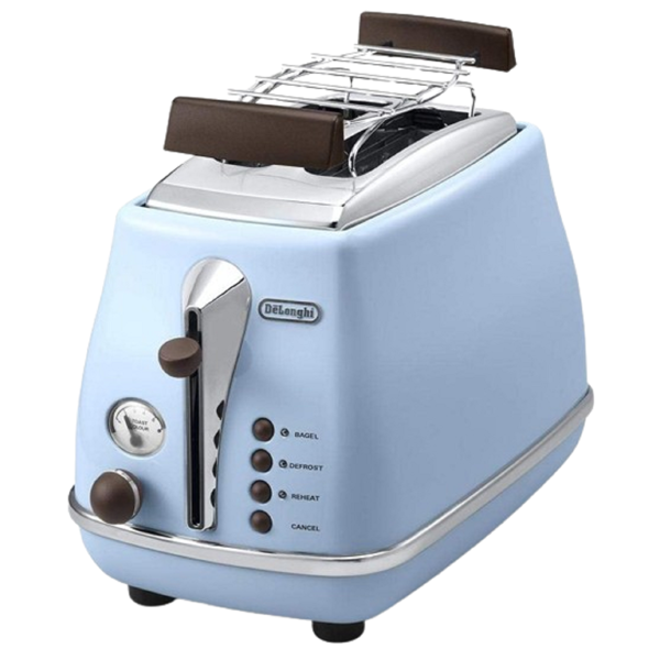 ტოსტერი DeLonghi CTOV2103.AZ, 900W, Toaster, Sky Blue