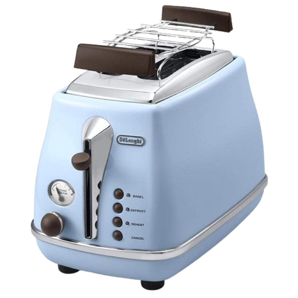 DeLonghi CTOV2103.AZ, 900W, Toaster, Sky Blue