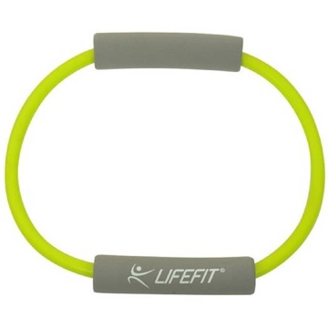 სავარჯიშო რეზინი სახელურებით Lifefit F-GUMA-11-02, Exercise Band, Green