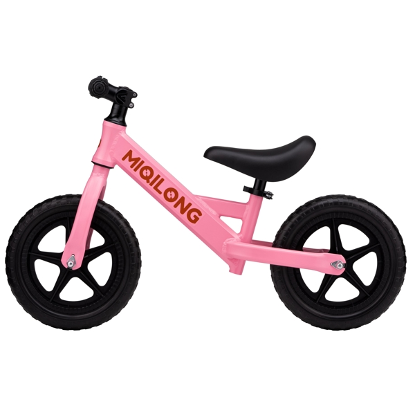 საბავშვო ბალანს ველოსიპედი Miqilong ZCY-HP12 Bigovel, 12", Children's Balance Bicycle, Pink