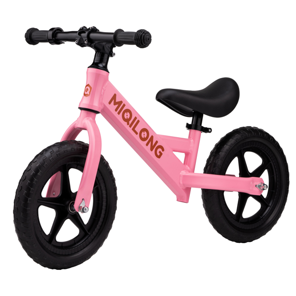 საბავშვო ბალანს ველოსიპედი Miqilong ZCY-HP12 Bigovel, 12", Children's Balance Bicycle, Pink