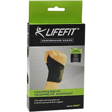 მაჯის ფიქსატორი Lifefit F-BN802, Black