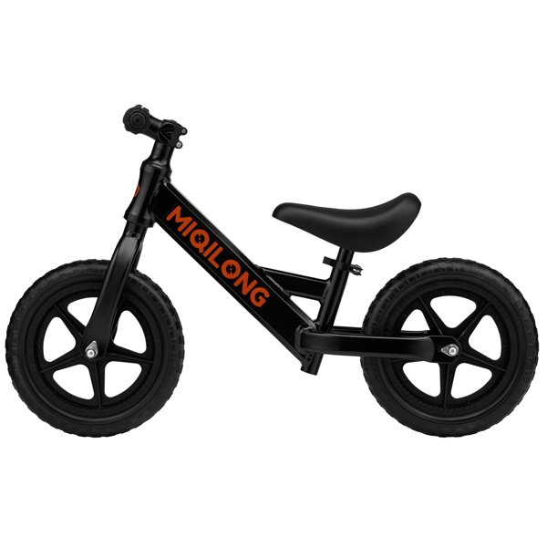 საბავშვო ბალანს ველოსიპედი Miqilong ZCY-HP12 Bigovel, 12", Children's Balance Bicycle, Black