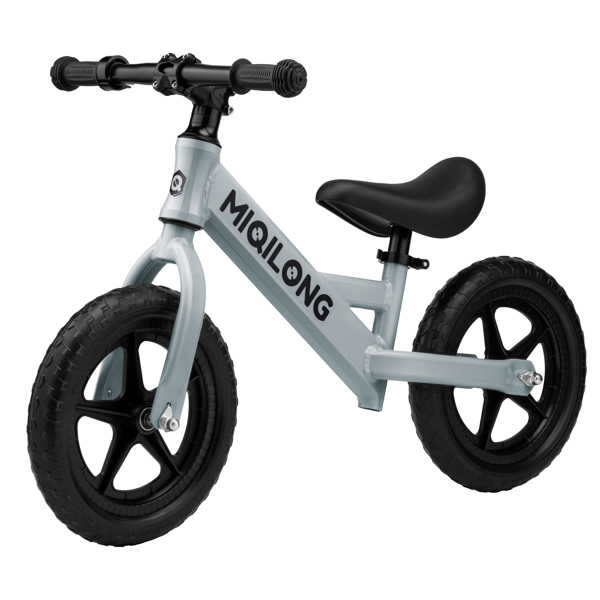 Miqilong ZCY-HP12 Bigovel, 12", Children's Balance Bicycle, Olive