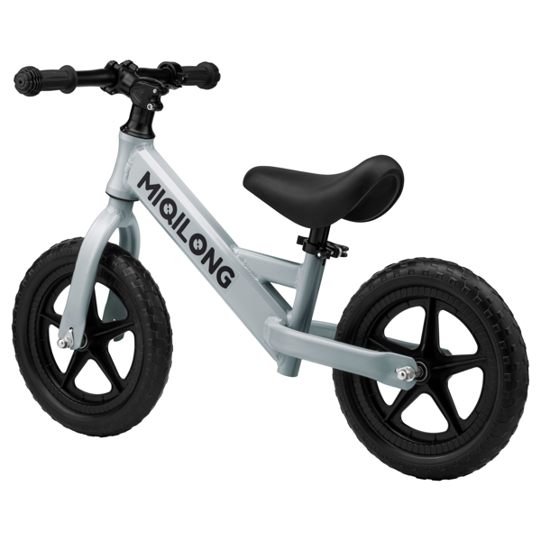 საბავშვო ბალანს ველოსიპედი Miqilong ZCY-HP12 Bigovel, 12", Children's Balance Bicycle, Olive