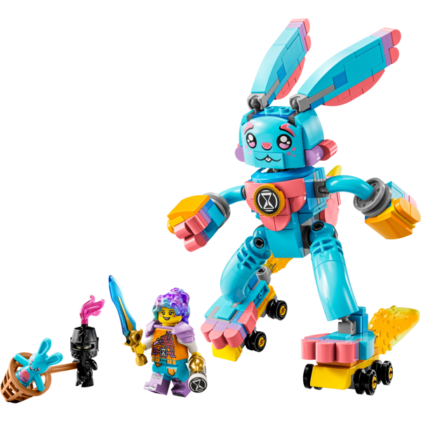 ასაწყობი კონსტრუქცია Lego 71453, Izzie and Bunchu the Bunny