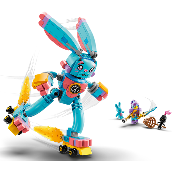 ასაწყობი კონსტრუქცია Lego 71453, Izzie and Bunchu the Bunny