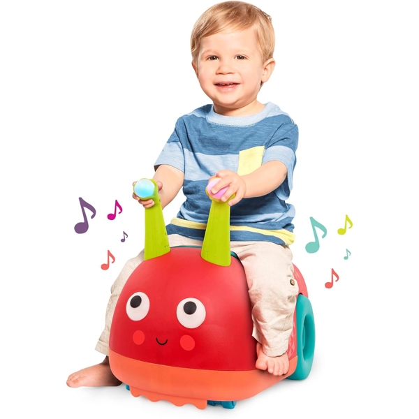 BToys BX1774Z, LADYBUG RIDE-ON