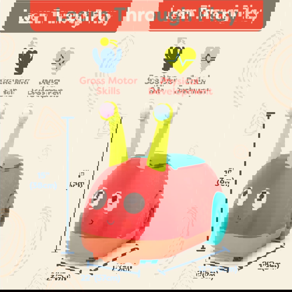 საგორავებელი სათამაშო BToys BX1774Z, LADYBUG RIDE-ON