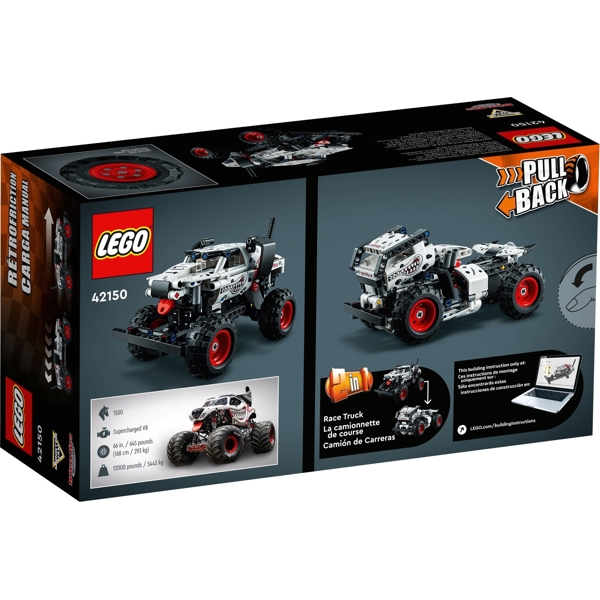 ასაწყობი კონსტრუქცია Lego 42150, Monster Jam Monster Mutt Dalmatian