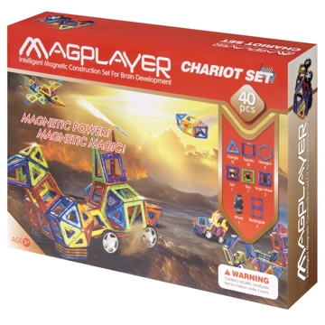 მაგნიტური კონსტრუქცია MagPlayer MPB-40, Constructor Magnetic