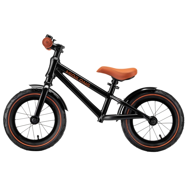 საბავშვო ბალანს ველოსიპედი Miqilong ZCY-RVA12 Bigovel, 12", Children's Balance Bicycle, Black