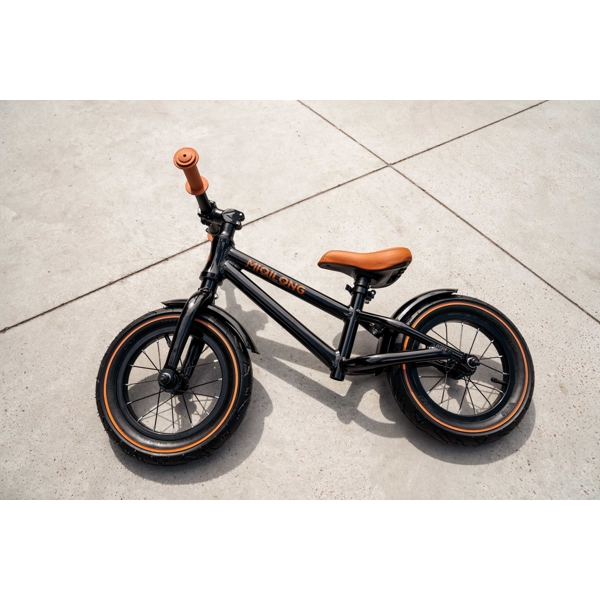 საბავშვო ბალანს ველოსიპედი Miqilong ZCY-RVA12 Bigovel, 12", Children's Balance Bicycle, Black