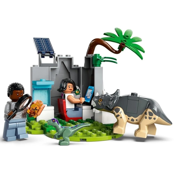 ასაწყობი კონსტრუქცია Lego 76963, Jurassic World Baby Dinosaur Rescue Center