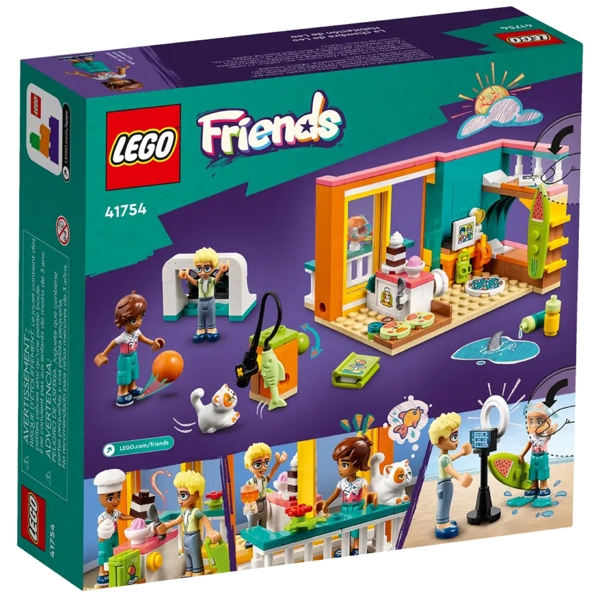 ასაწყობი კონსტრუქცია Lego 41754, Leo's Room