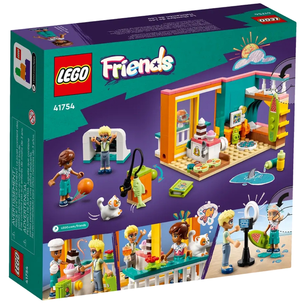 ასაწყობი კონსტრუქცია Lego 41754, Leo's Room