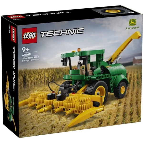 ასაწყობი კონსტრუქცია Lego 42168, John Deere 9700 forage harvester