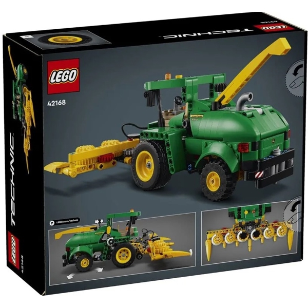 ასაწყობი კონსტრუქცია Lego 42168, John Deere 9700 forage harvester