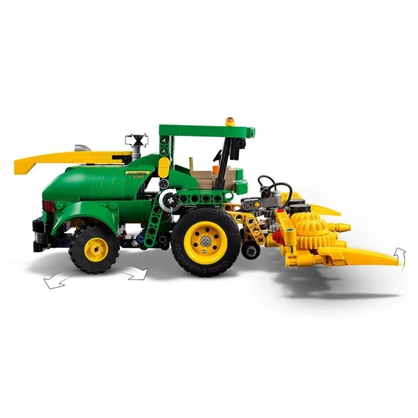 ასაწყობი კონსტრუქცია Lego 42168, John Deere 9700 forage harvester