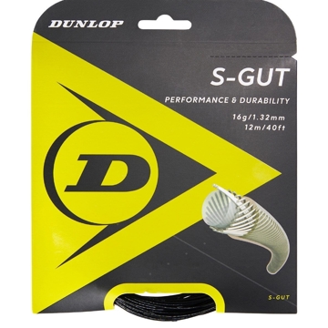 ჩოგნის ძუა Dunlop 623DN624837, 12m, Black