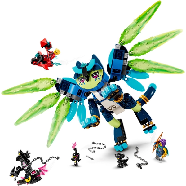 ასაწყობი კონსტრუქცია Lego 71476, Zoe And Zian The Cat