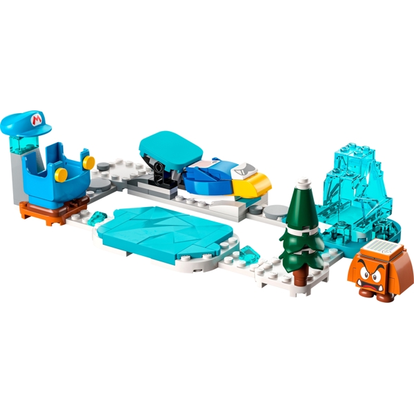 ასაწყობი კონსტრუქცია Lego 71415, Super Mario Ice Mario Suit And Frozen World Expansion Set