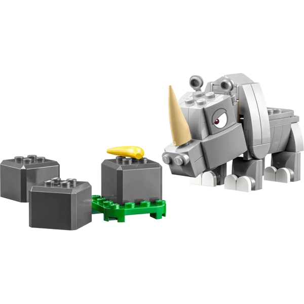 ასაწყობი კონსტრუქცია Lego 71420, Super Mario Rambi the Rhino Expansion Set