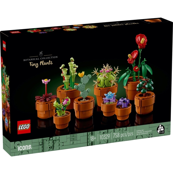 ასაწყობი კონსტრუქცია Lego 10329, Tiny Plants