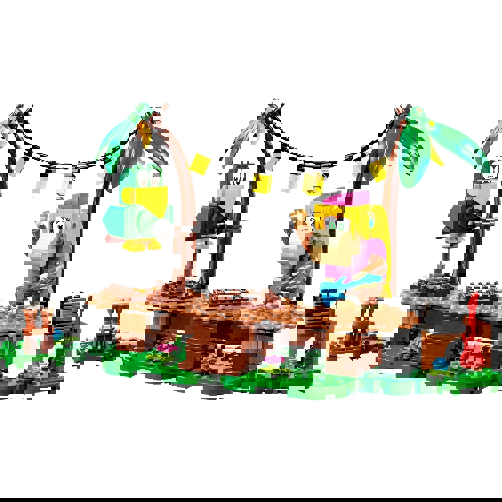 ასაწყობი კონსტრუქცია Lego 71421, Super Mario Dixie Kong's Jungle Jam Expansion Set