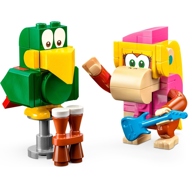 ასაწყობი კონსტრუქცია Lego 71421, Super Mario Dixie Kong's Jungle Jam Expansion Set