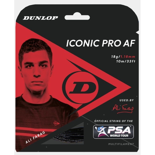 ჩოგნის ძუა Dunlop 623DN624872, 10m, Black