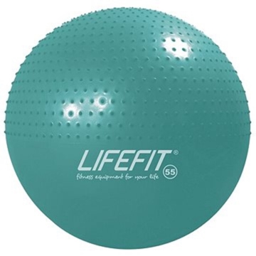 გიმნასტიკის ბურთი მასაჟორით Lifefit 531GYMHM5521, 200Kg, Gymnastic Ball, Blue