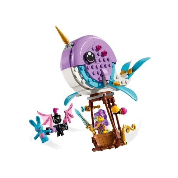 ასაწყობი კონსტრუქცია Lego 71472, DREAMZzz Balloon Izzy "Narwhal"