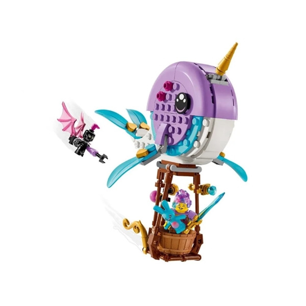 ასაწყობი კონსტრუქცია Lego 71472, DREAMZzz Balloon Izzy "Narwhal"