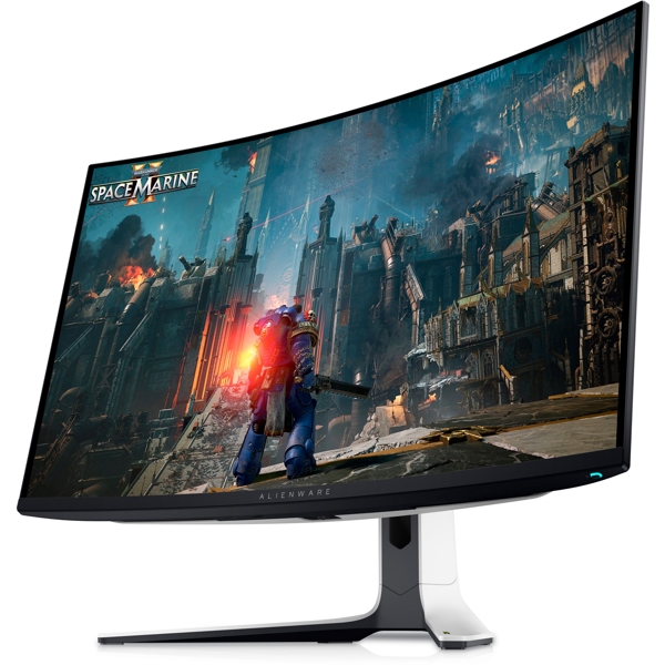 Dell 210-BLLV Alienware 32 AW3225QF, 32", Curved Monitor, 4K UHD, OLED, HDMI, USB, USB-C, DP, Black