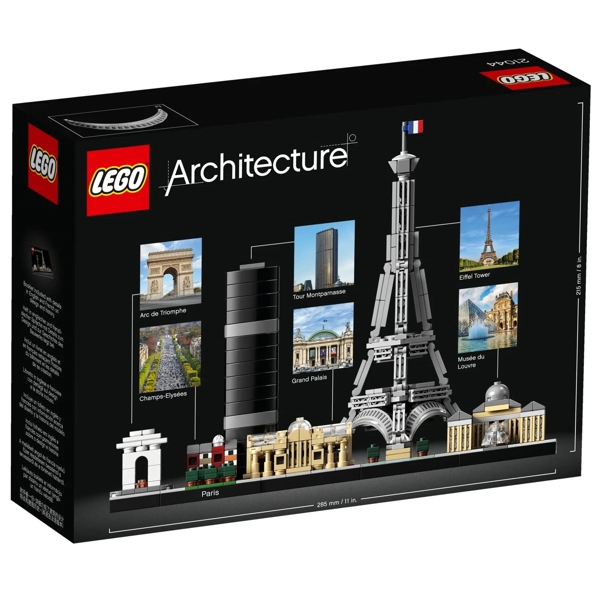 ასაწყობი კონსტრუქცია Lego 21044, Architecture Paris