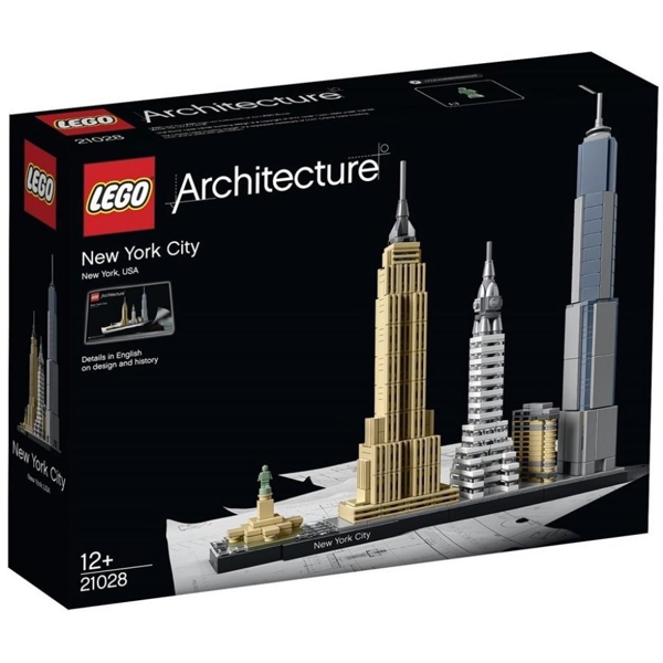 ასაწყობი კონსტრუქცია Lego 21028, Architecture New York