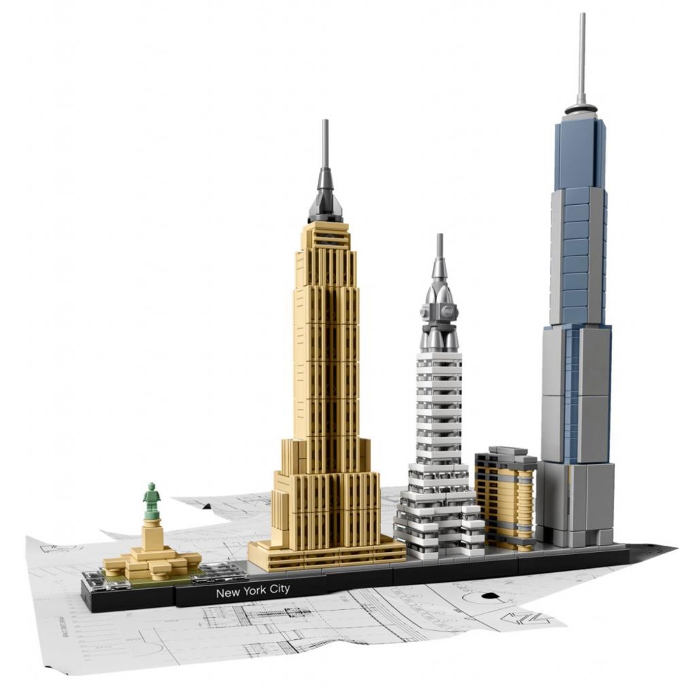 ასაწყობი კონსტრუქცია Lego 21028, Architecture New York