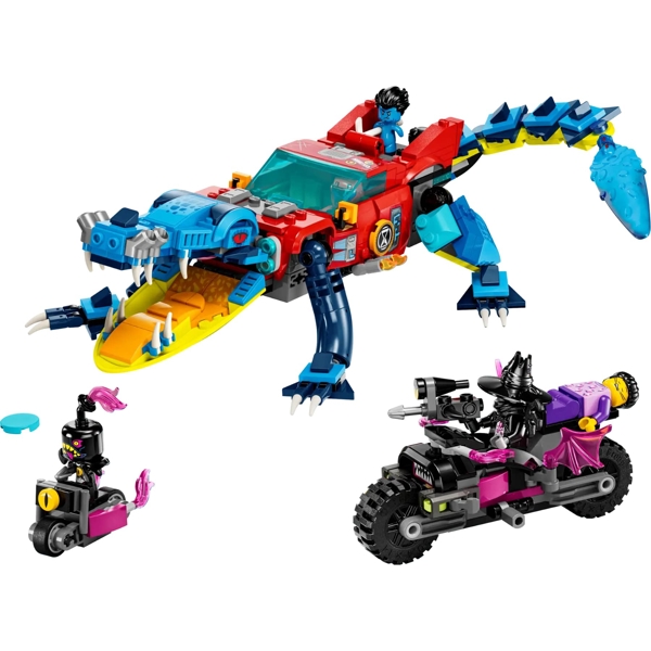 Lego 71458, DREAMZzz Crocodile Car