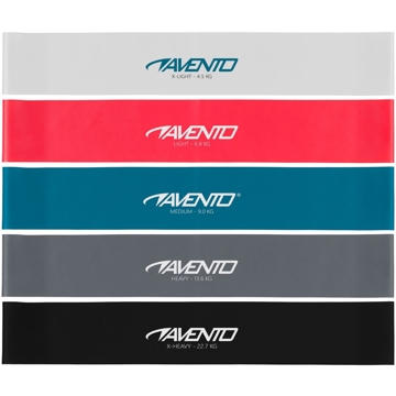 Avento 532SC42SAMLT, 5Pcs, Exercise Band