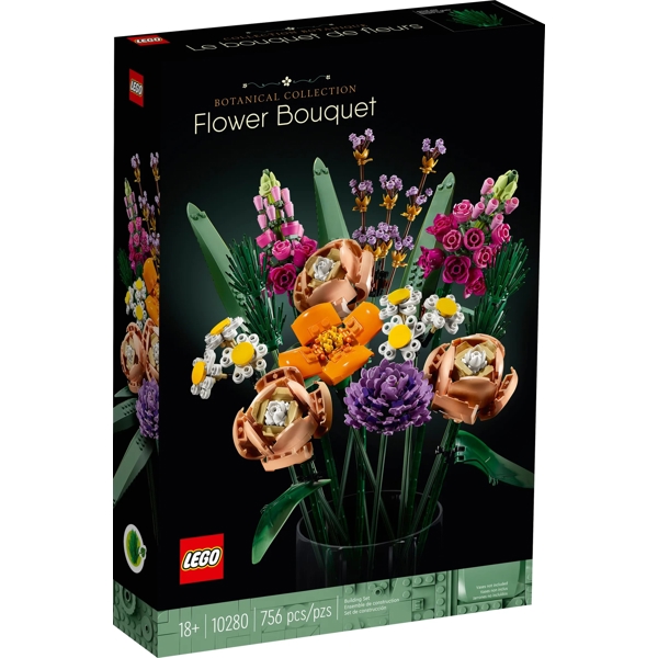 ასაწყობი კონსტრუქცია Lego 10280, Expert Flower Bouquet