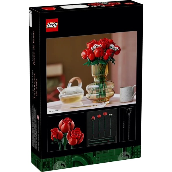 ასაწყობი კონსტრუქცია Lego 10328, Bouquet Of Roses